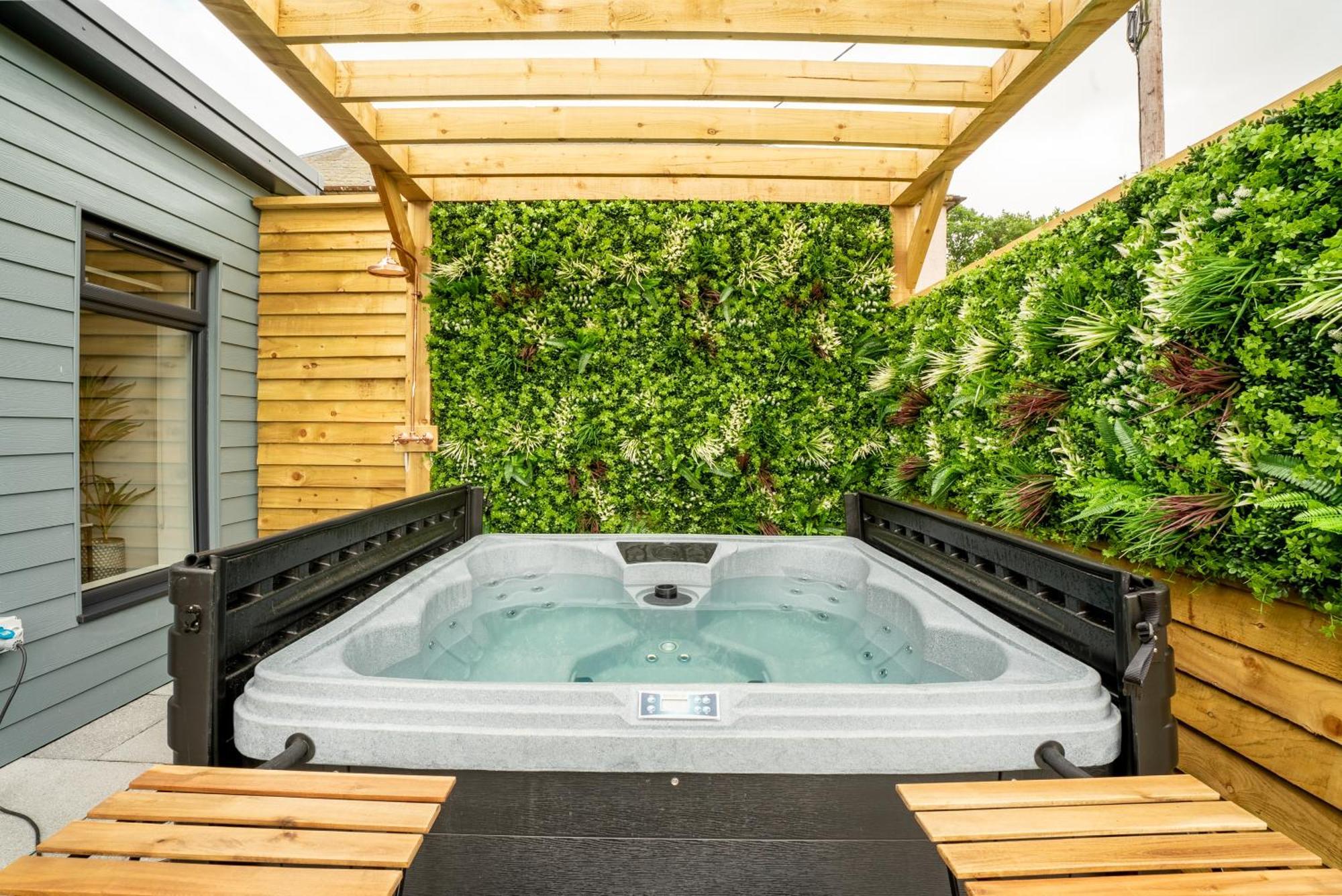 Cottage With Hot Tub Near Knockhill Saline Exteriér fotografie